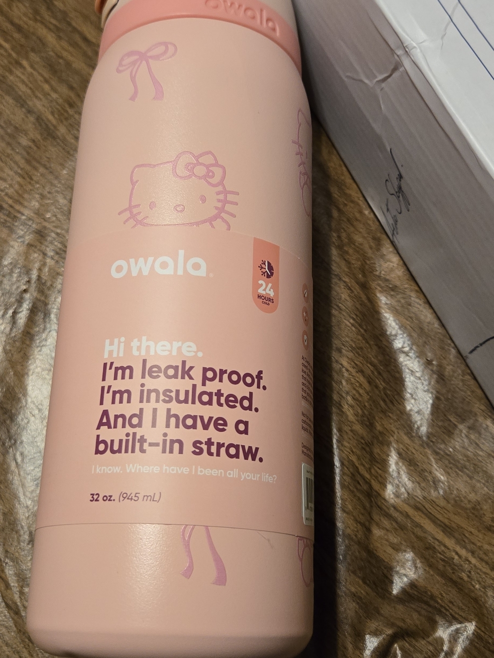 Owala Hello Kitty Insulated Water Bottle - Pink